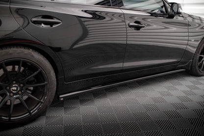 Side skirts diffusers v.1 infiniti q50 s mk1