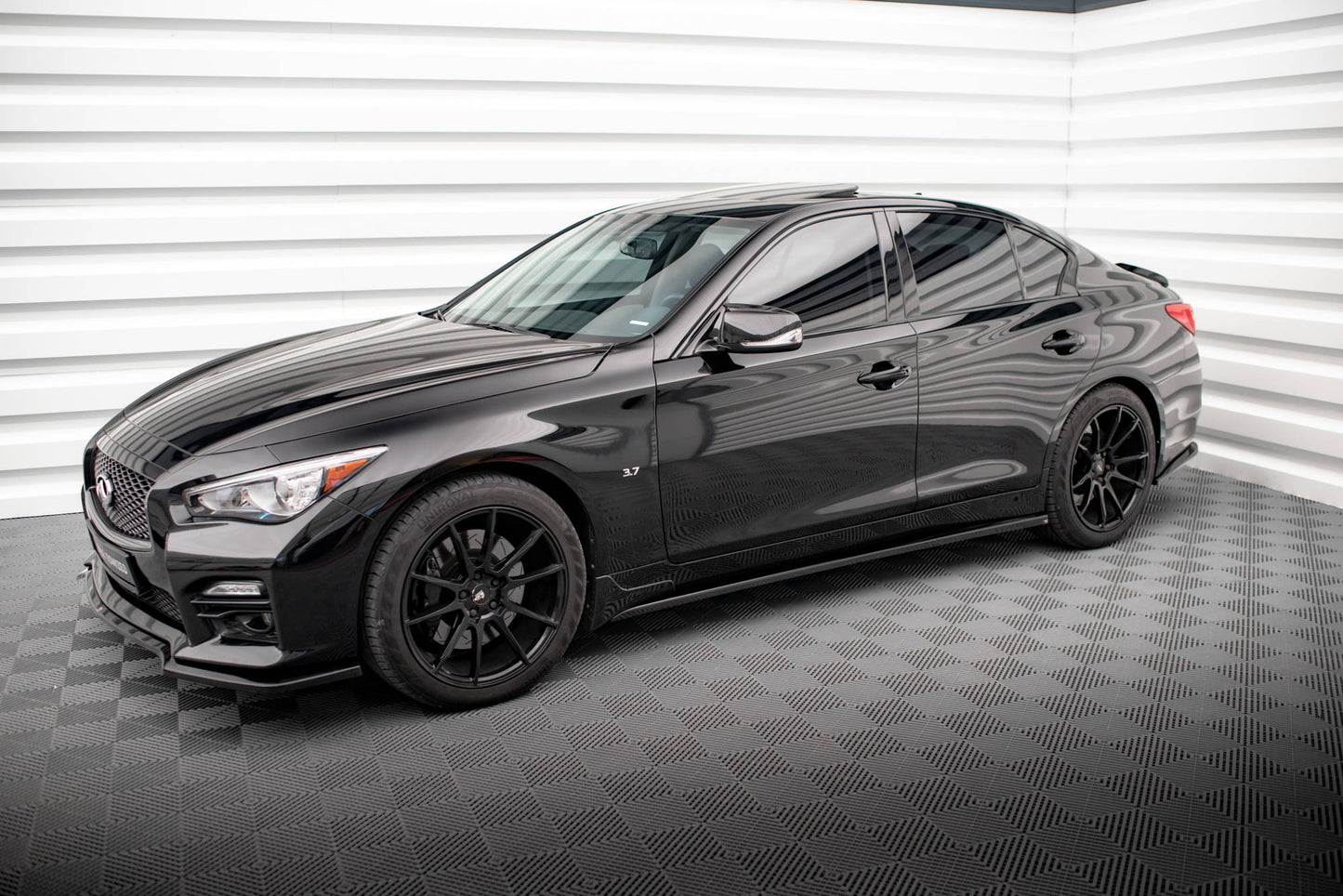 Side skirts diffusers v.1 infiniti q50 s mk1