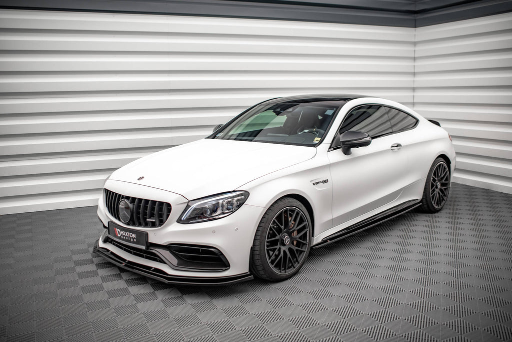 Sideskørter diffusorer v.1 mercedes-amg c 63 amg coupé c205 facelift