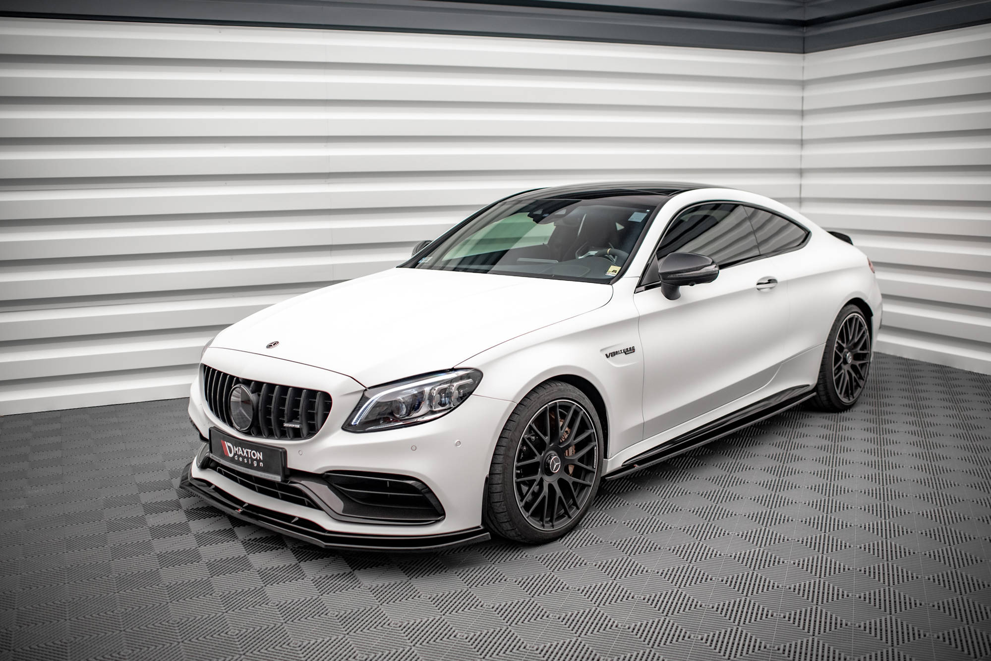 Sideskørter diffusorer v.1 mercedes-amg c 63 amg coupé c205 facelift