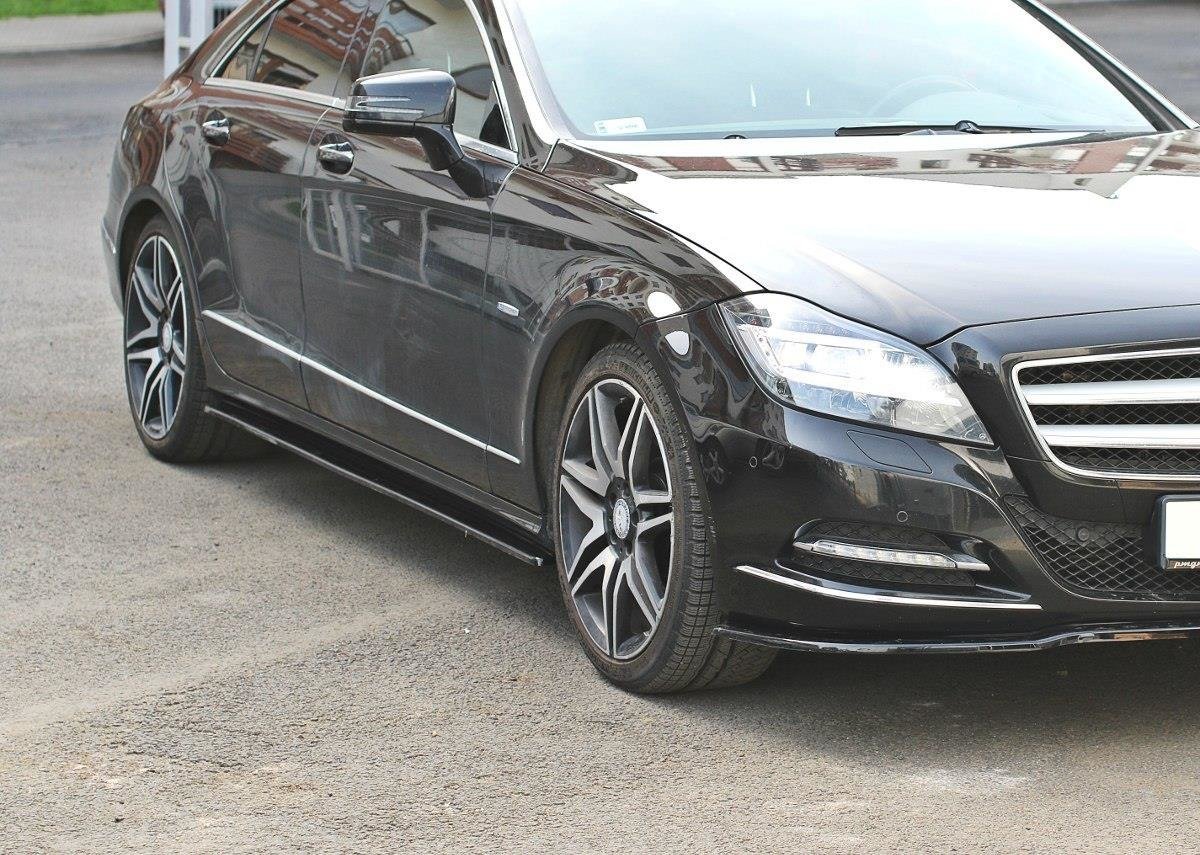 Side skirts diffusers v.1 mercedes-benz cls c218