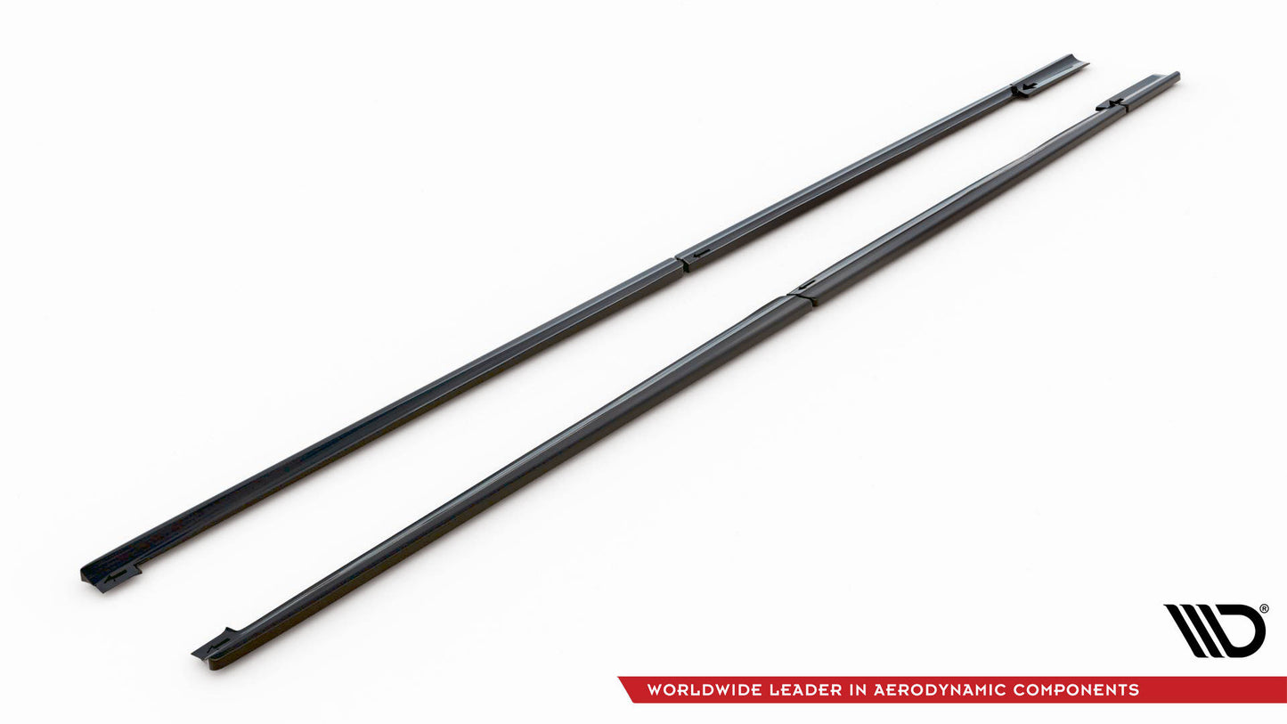 Side skirts diffusers v.1 mercedes-benz v-class extra long amg-line w447