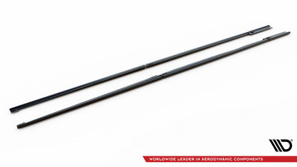 Side skirts diffusers v.1 mercedes-benz v-class extra long amg-line w447