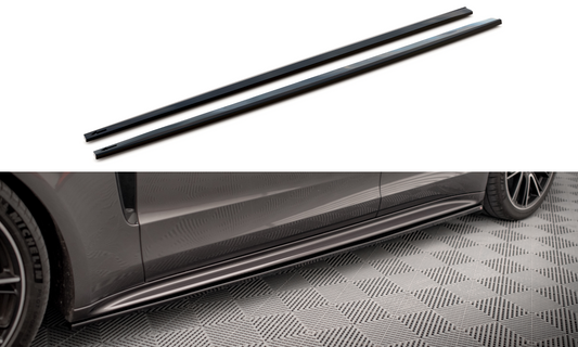 Side skirts diffusers v.1 porsche panamera turbo s e-hybrid / panamera e-hybrid 971