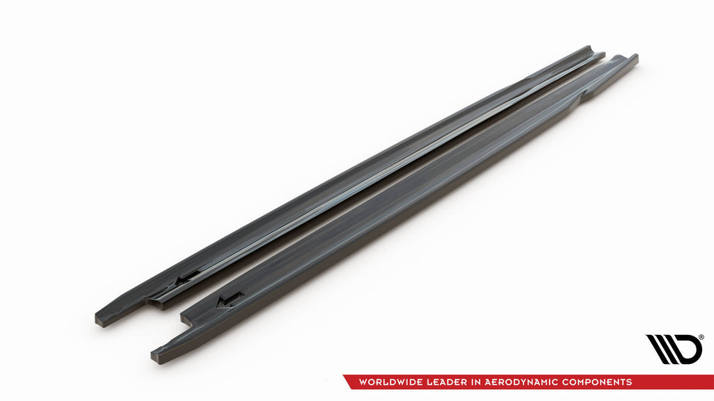 Side nederdele diffusorer v.1 Skoda Octavia RS Liftback / Combi Mk4 ansigtsløftning