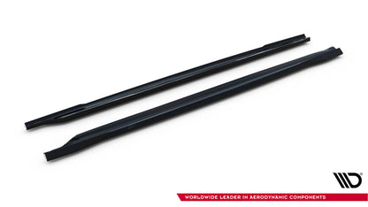 Side skirts diffusers v.1 skoda octavia rs liftback / combi mk4 / mk4 facelift