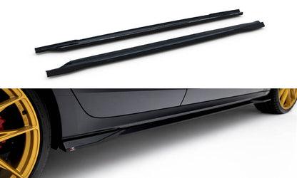 Side skirts diffusers v.1 skoda octavia rs liftback / combi mk4 / mk4 facelift
