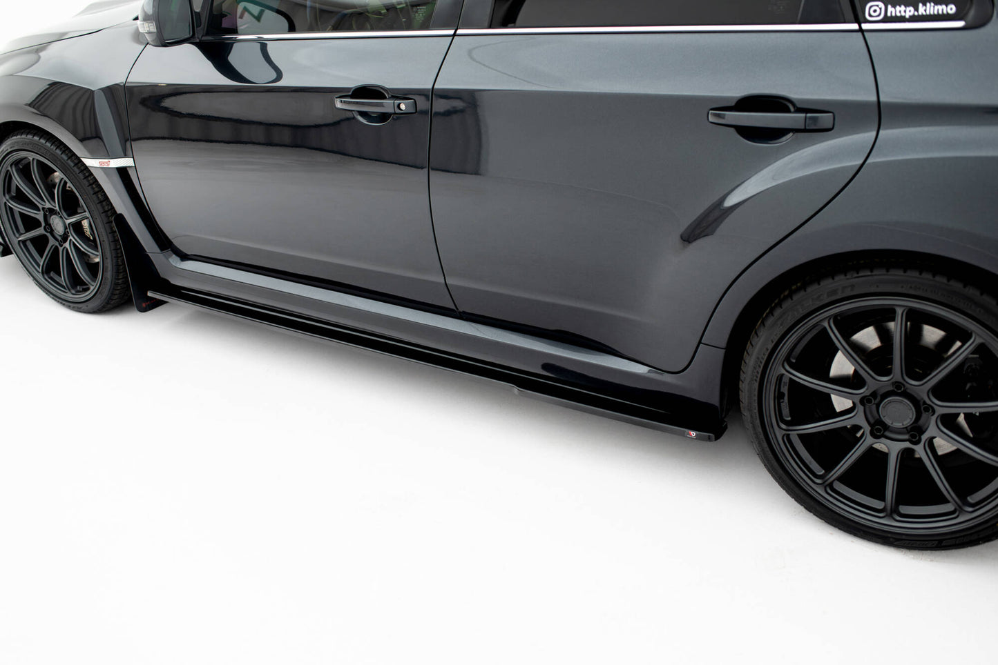 Side skirts diffusers v.1 subaru impreza wrx sti mk3 facelift