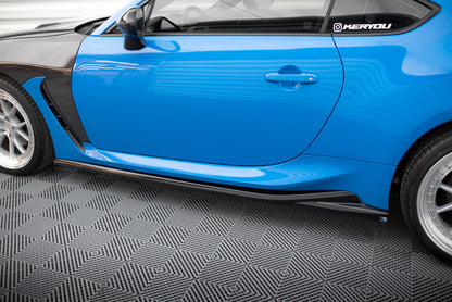 Side skirts diffusers v.1 toyota gr86 mk1