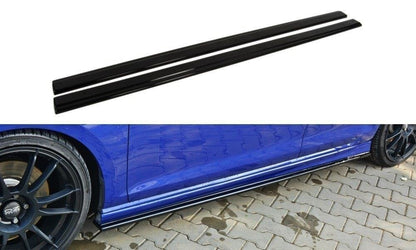 Side skirts diffusers v.1 vw golf 7 r / r-line