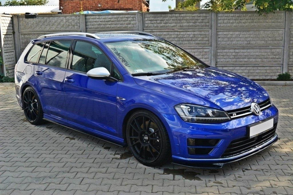 Side skirts diffusers v.1 vw golf 7 r / r-line