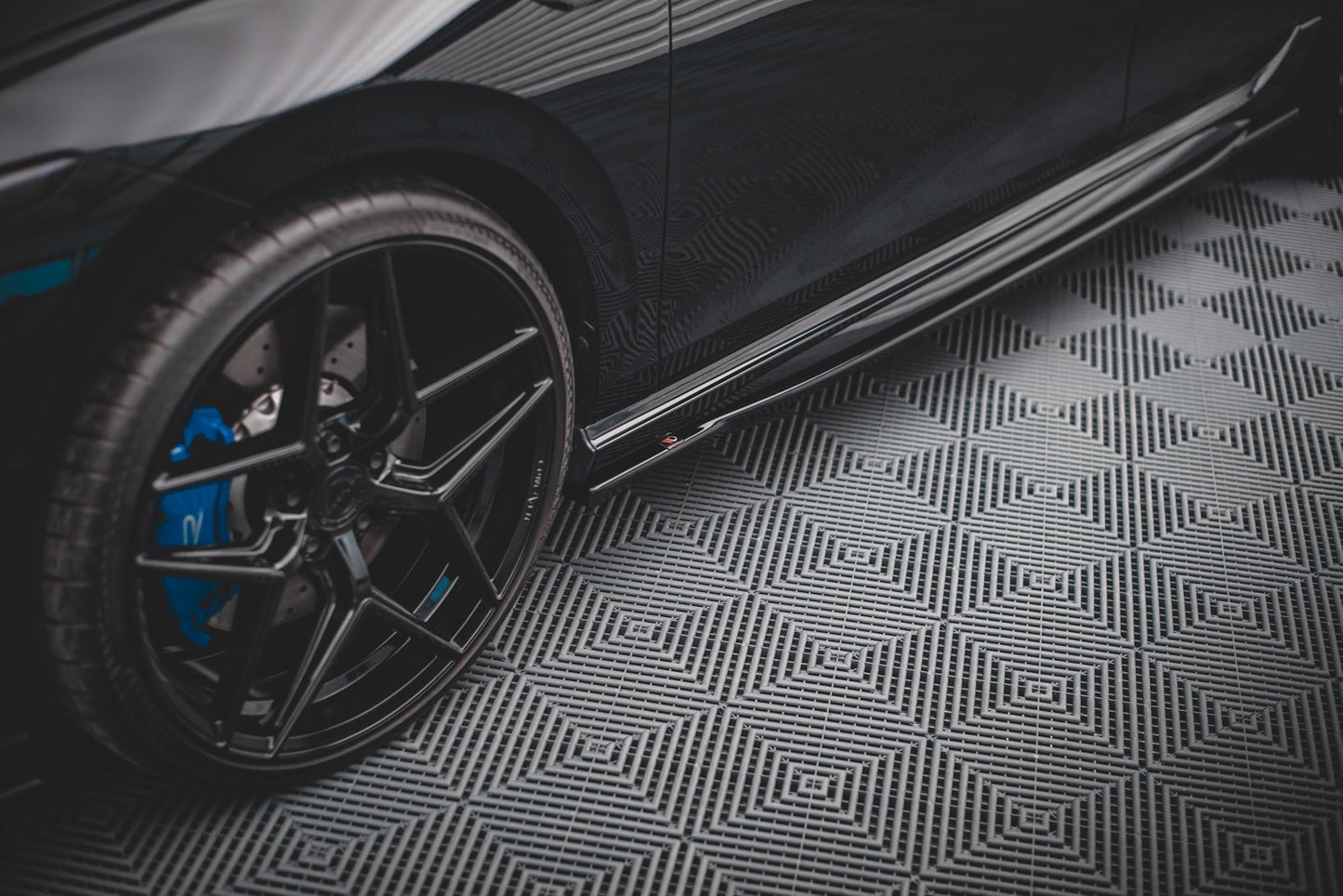 Side skirts diffusers v.1 volkswagen golf r mk8