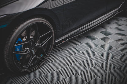 Side skirts diffusers v.1 volkswagen golf r mk8