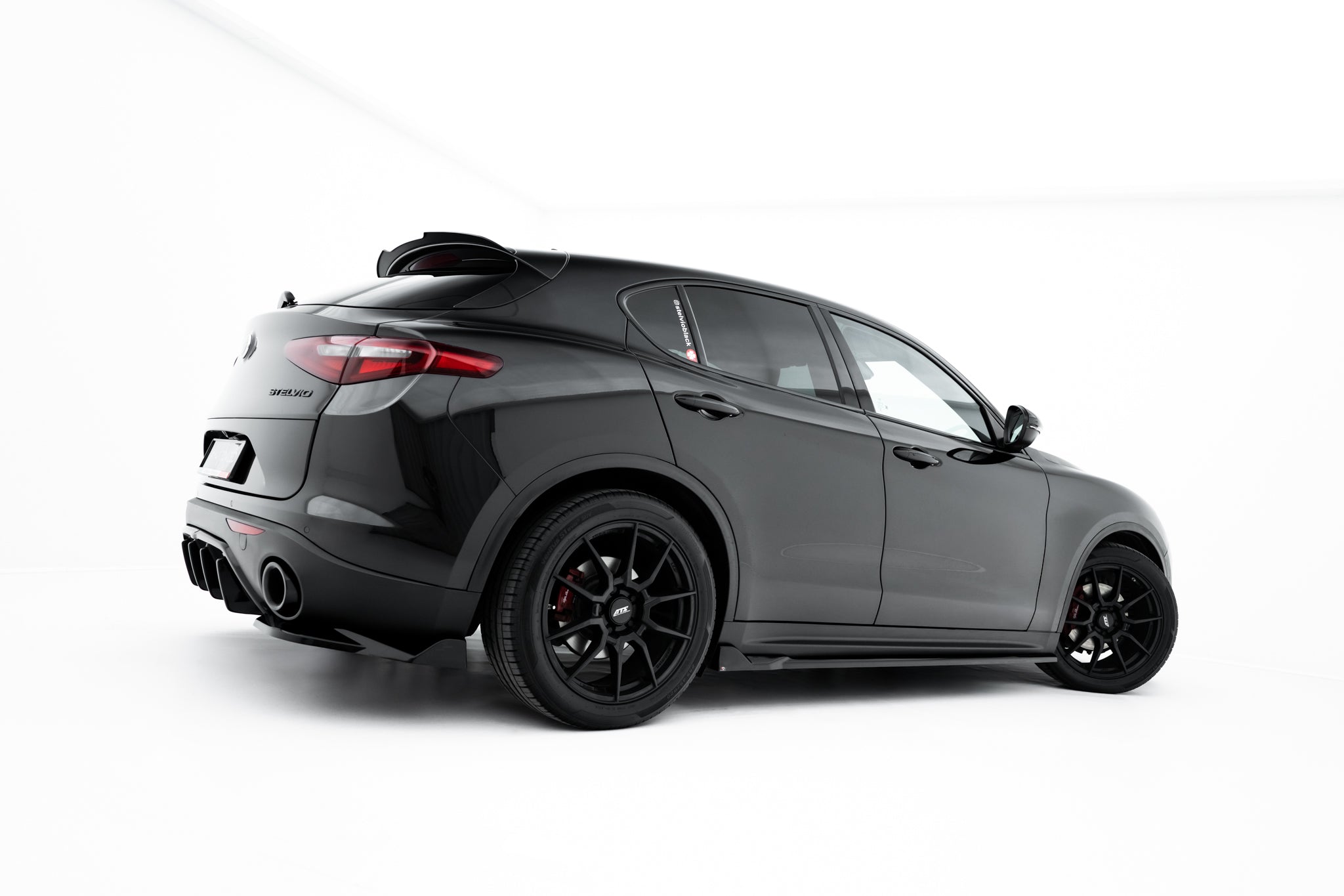 Sivuhelmat diffuusorit v.2 alfa romeo stelvio mk1