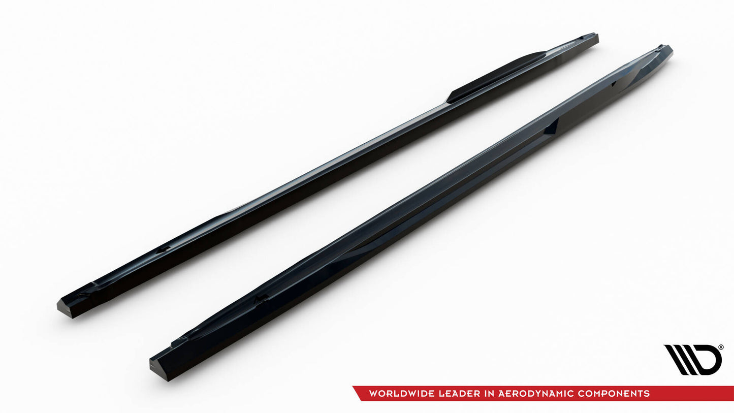 Side skirts diffusers v.2 audi a3 s-line sedan / s3 sedan 8y facelift