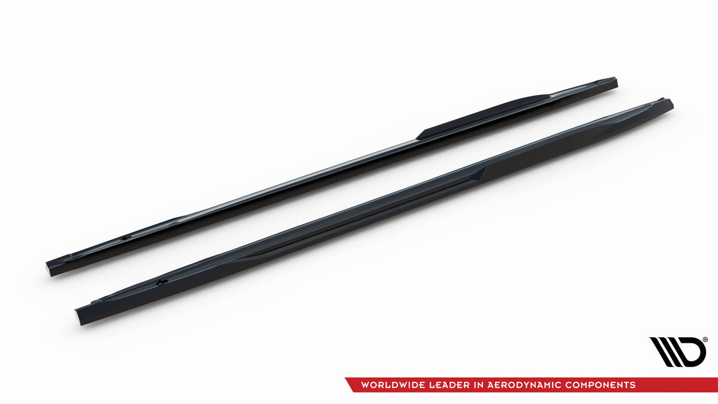 Side skirts diffusers v.2 audi a3 s-line sedan / s3 sedan 8y facelift