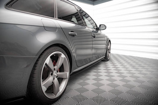 Side skirts diffusers v.2 audi a4 / a4 s-line / s4 b8