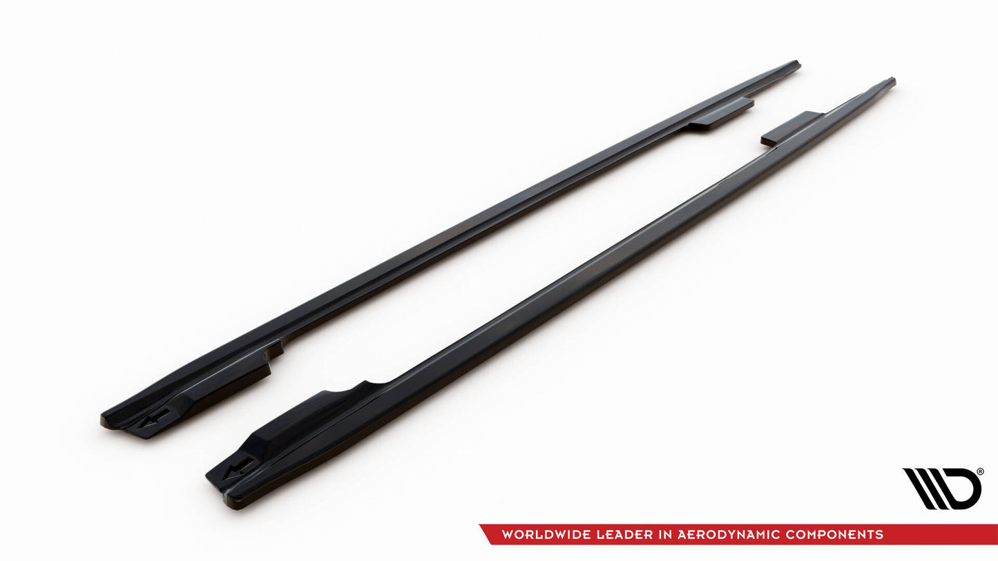 Side skirts diffusers v.2 audi a4 / a4 s-line / s4 b8