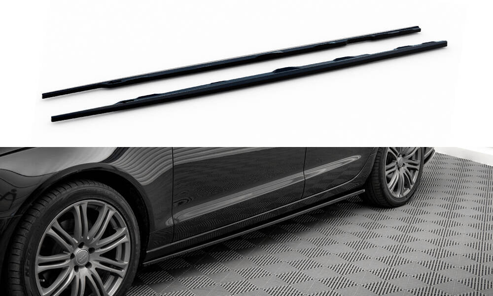 Side skirts diffusers v.2 audi a6 c7