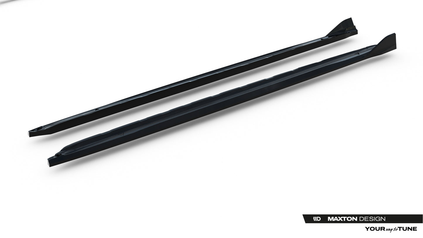 Side skirts diffusers v.2 audi a6 s-line c9