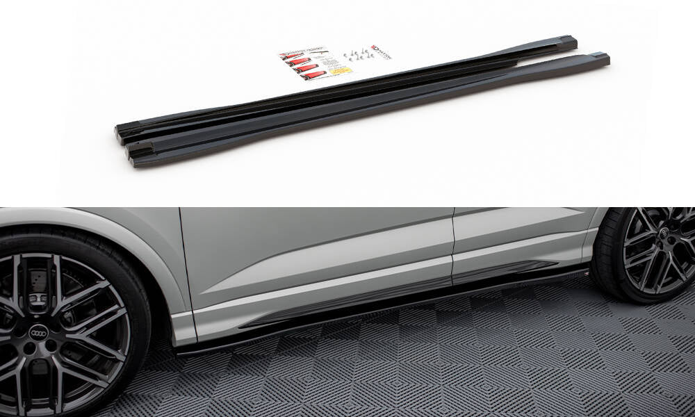 Side nederdele diffusorer v.2 Audi Q3 S-line / RSQ3 F3