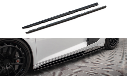 Side skirts diffusers v.2 audi r8 mk2 facelift