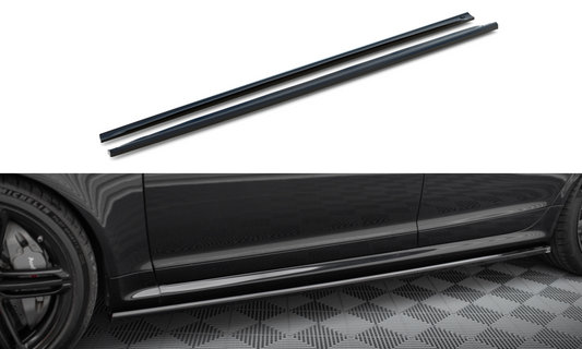 Side skirts diffusers v.2 audi rs6 avant c6
