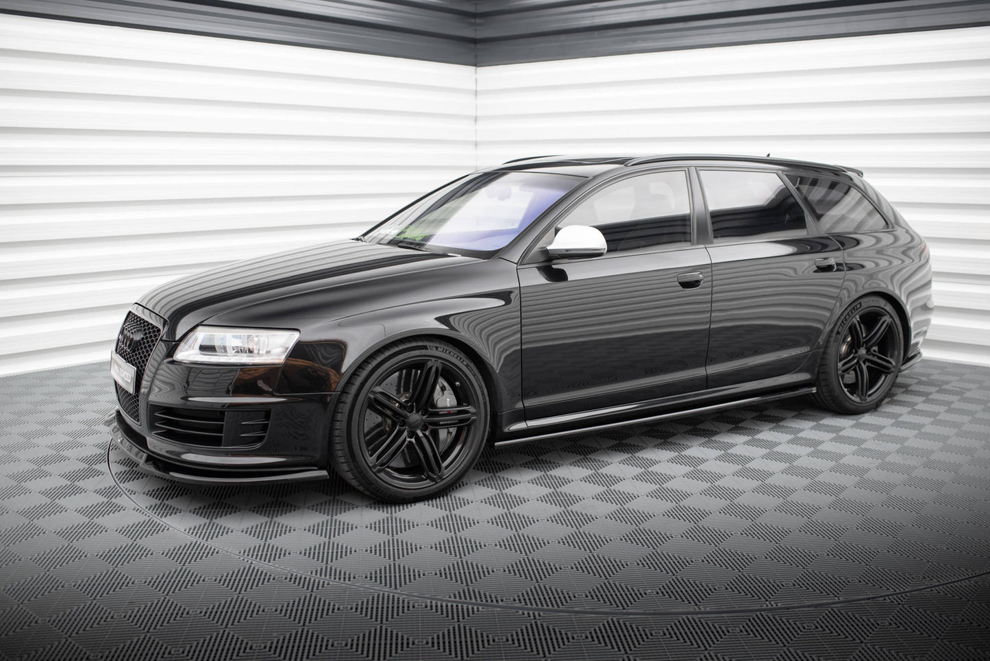 Side skirts diffusers v.2 audi rs6 avant c6