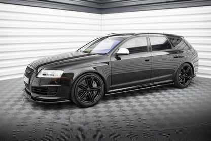 Side skirts diffusers v.2 audi rs6 avant c6