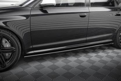 Side skirts diffusers v.2 audi rs6 avant c6