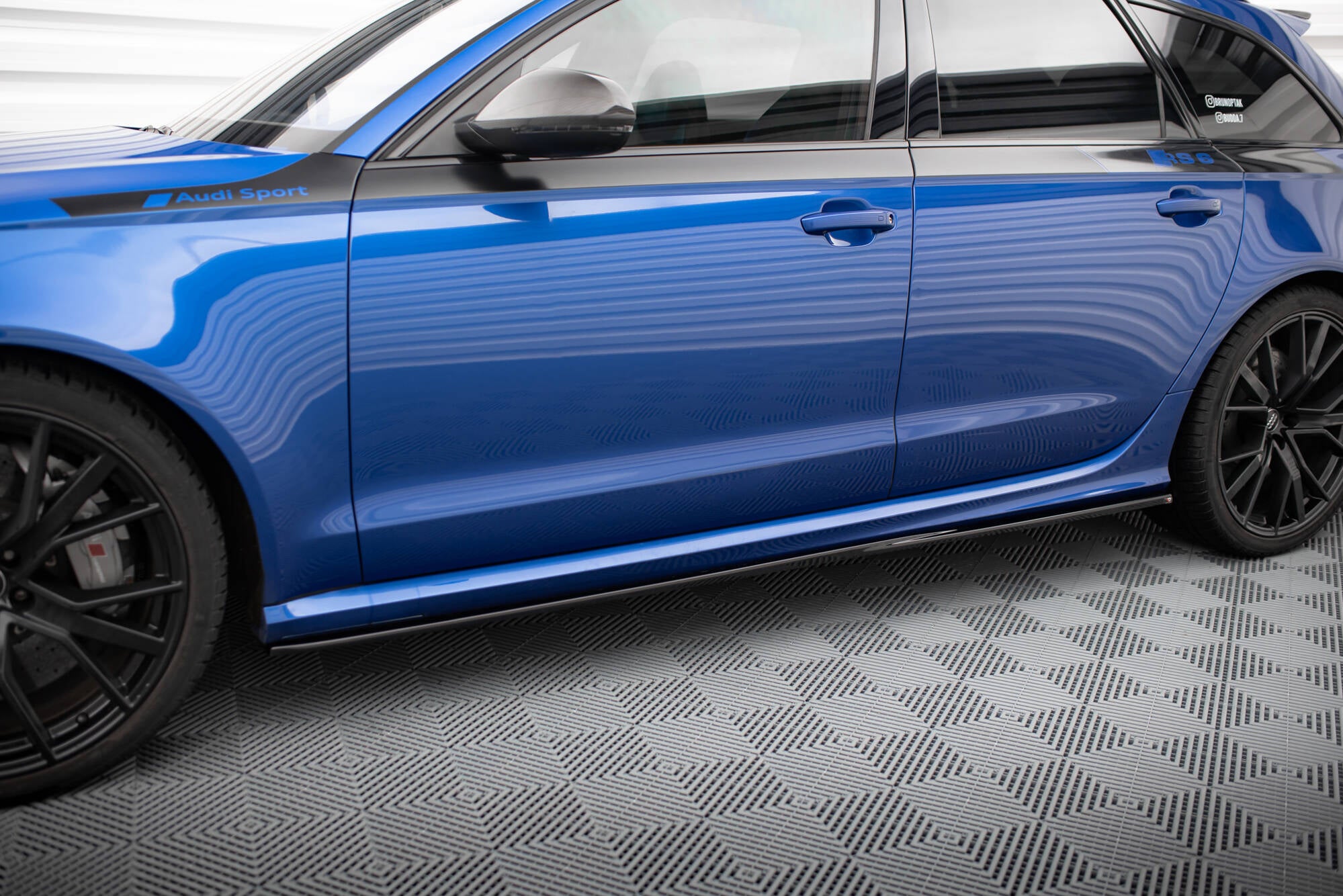 Side nederdele diffusorer v.2 Audi RS6 C7 / C7 ansigtsløftning