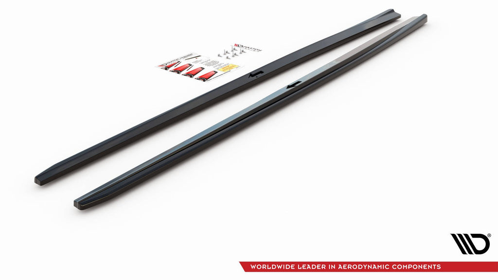 Side nederdele diffusorer v.2 Audi S3 / A3 S-linje siden 8V ansigtsløftning