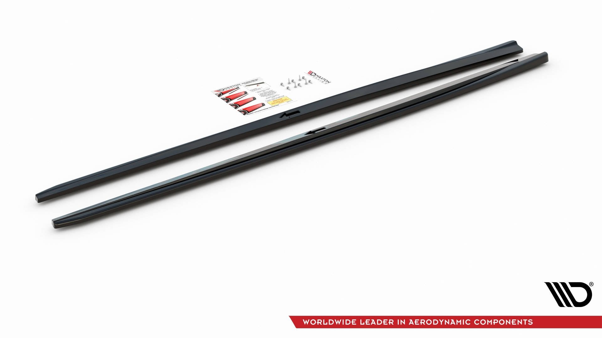 Side nederdele diffusorer v.2 Audi S3 / A3 S-linje siden 8V ansigtsløftning