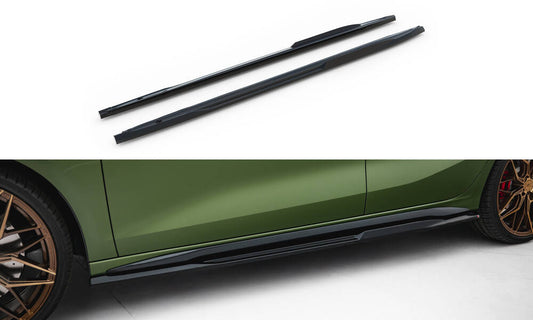 Side skirts diffusers v.2 audi s3 sportback / a3 s-line sportback  8y facelift