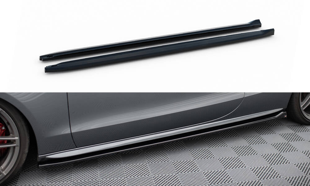 Side skirts diffusers v.2 audi s5 / a5 s-line coupe 8t