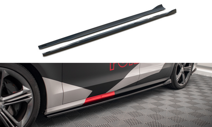 Side skirts diffusers v.2 audi s8 d4