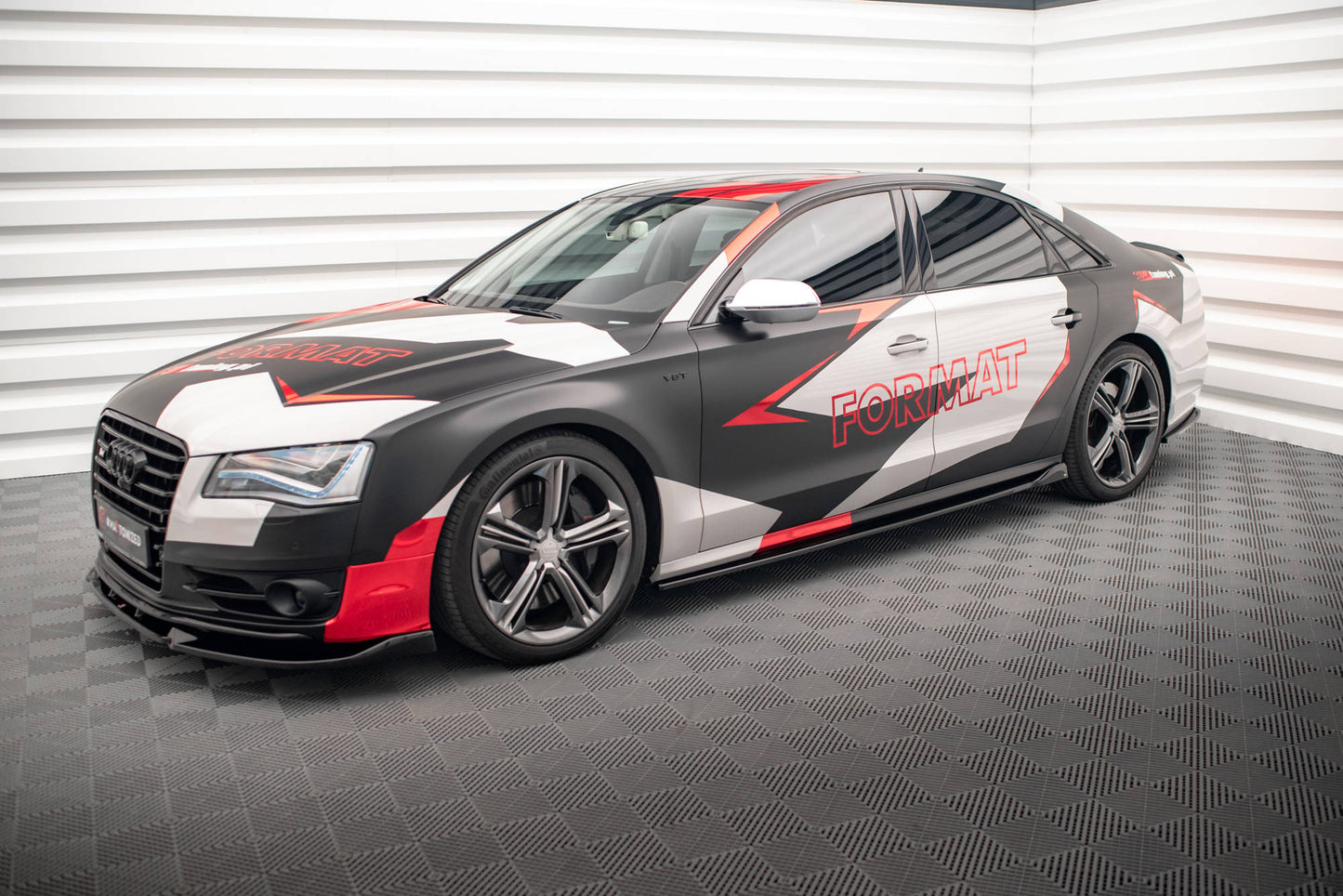 Side skirts diffusers v.2 audi s8 d4