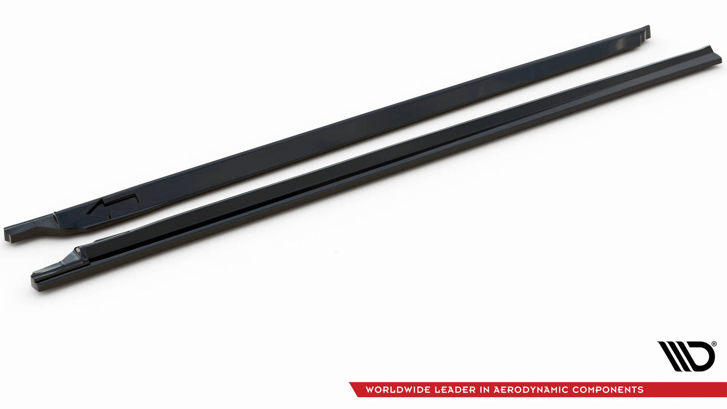 Side skirts diffusers v.2 audi sq7 / q7 s-line mk2