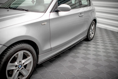 Side skirts diffusers v.2 bmw 1 e81 facelift