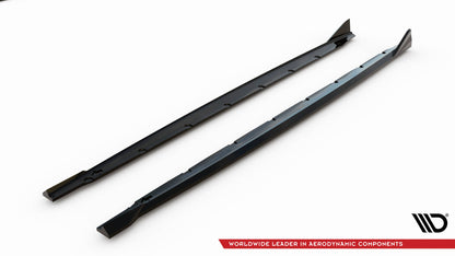 Side skirts diffusers v.2 bmw 1 m-pack f70