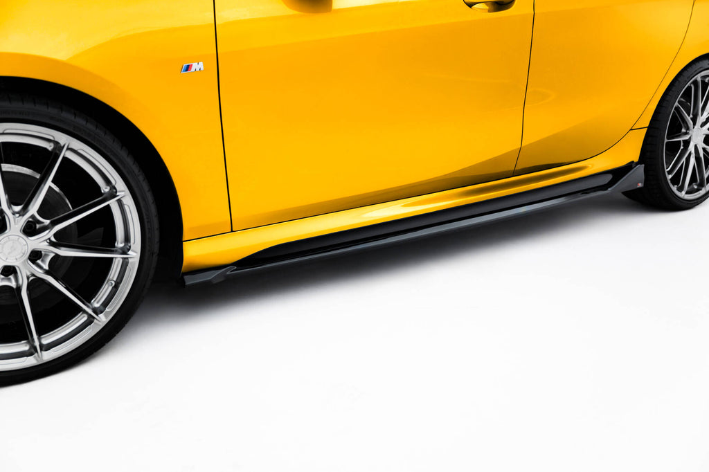 Side skirts diffusers v.2 bmw 1 m-pack f70