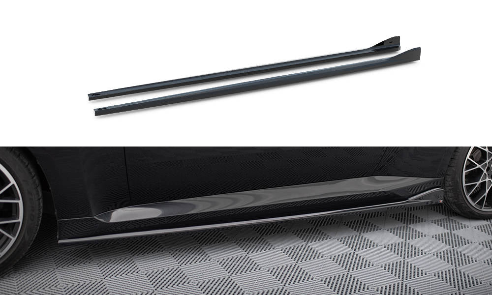 Side skirts diffusers v.2 bmw 2 coupe g42
