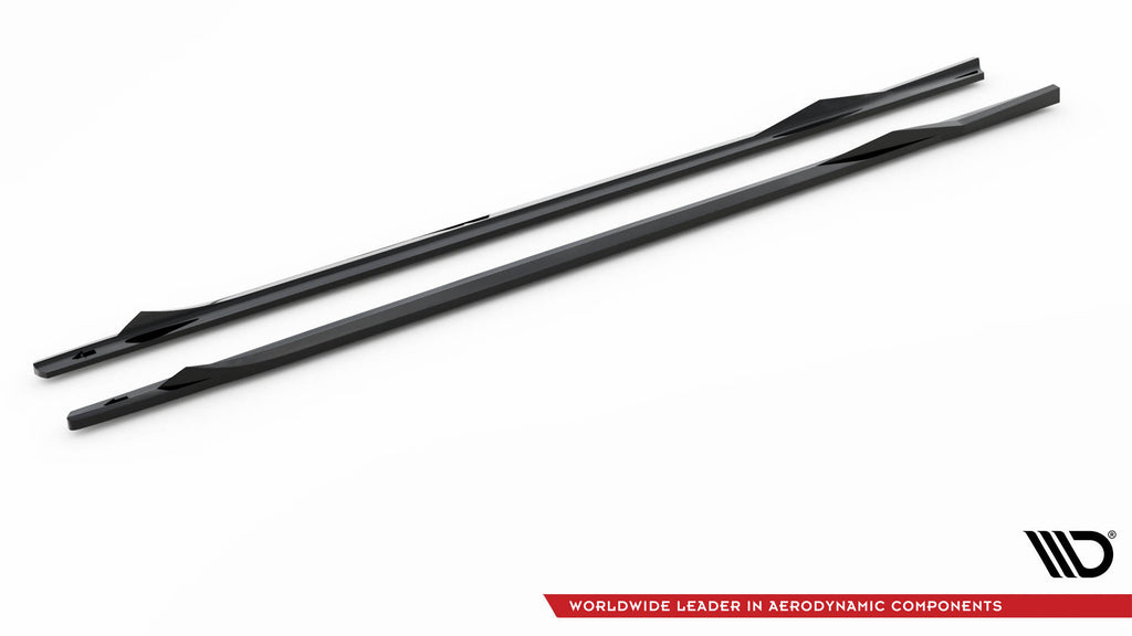 Side skirts diffusers v.2 bmw 2 coupe m-pack / m240i g42
