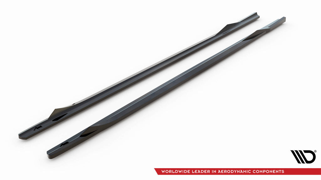 Side skirts diffusers v.2 bmw 2 coupe m-pack / m240i g42