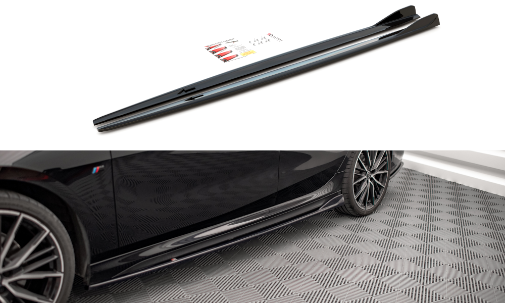 Side skirts diffusers v.2 bmw 2 gran coupe m-pack / m235i f44