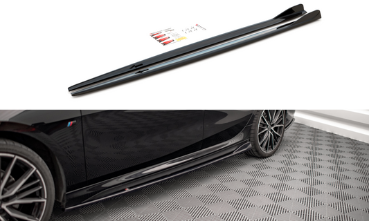 Side skirts diffusers v.2 bmw 2 gran coupe m-pack / m235i f44
