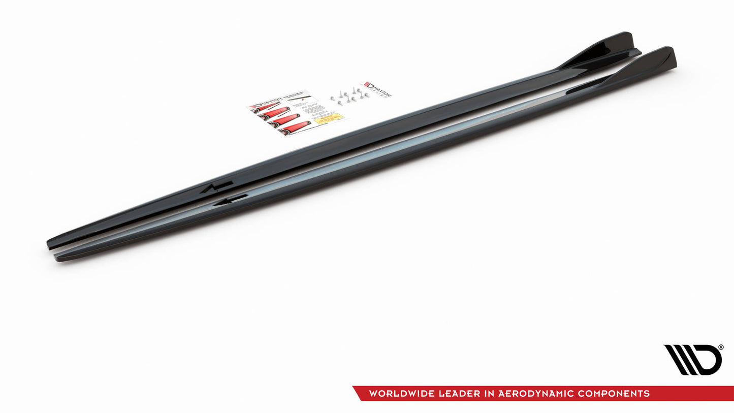 Side skirts diffusers v.2 bmw 2 gran coupe m-pack / m235i f44