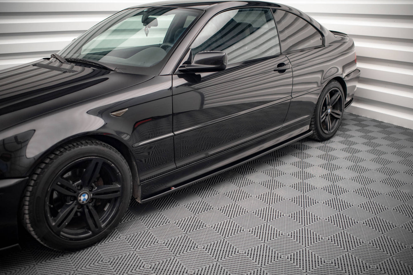Side skirts diffusers v.2 bmw 3 coupe m-pack e46