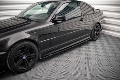 Side skirts diffusers v.2 bmw 3 coupe m-pack e46