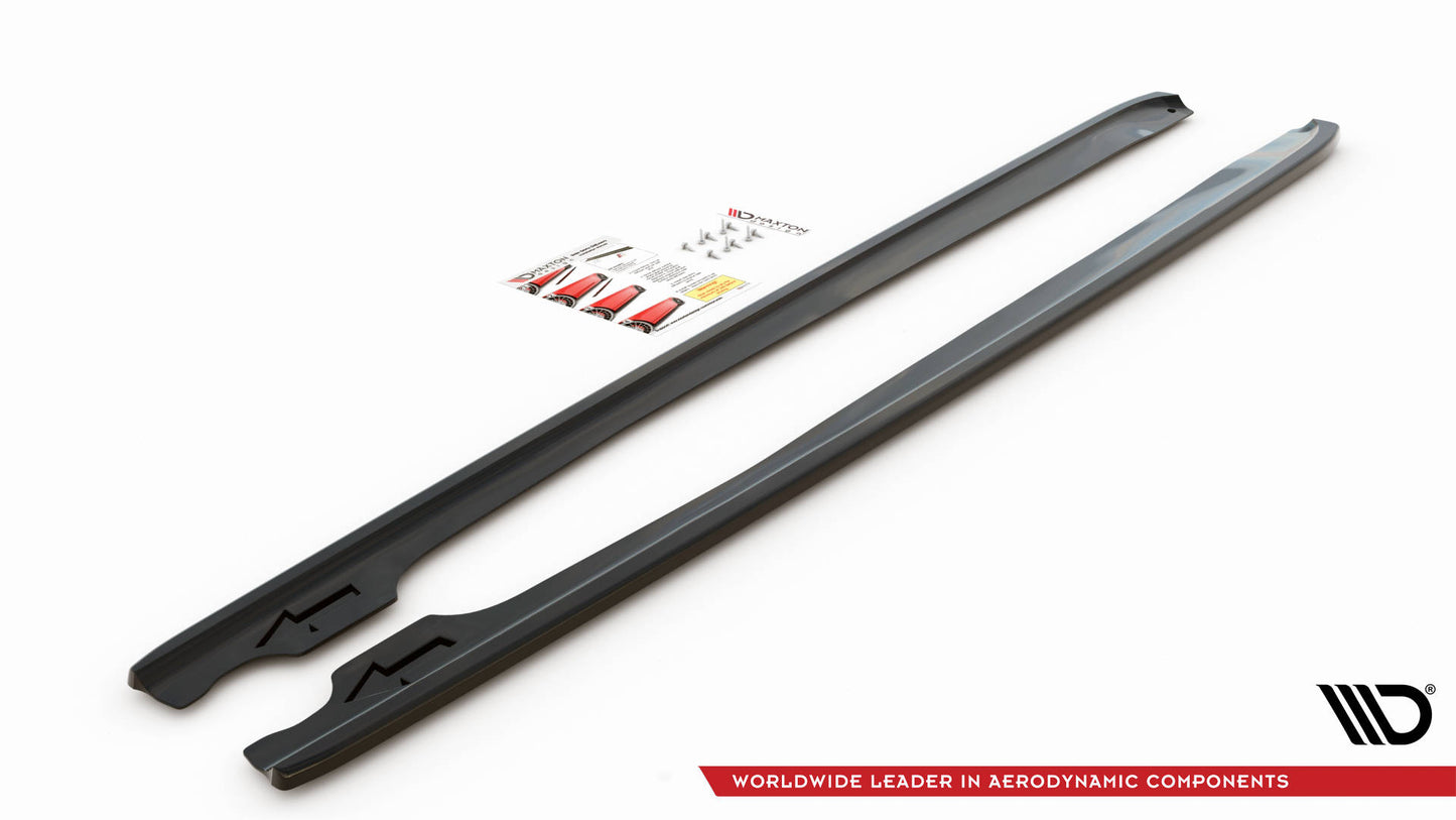 Side skirts diffusers v.2 bmw 3 coupe m-pack e46